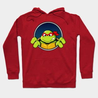 Turtle power Raph Hoodie